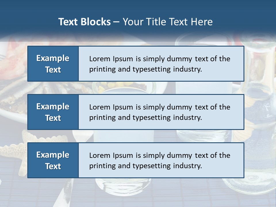 White Water Portrait PowerPoint Template