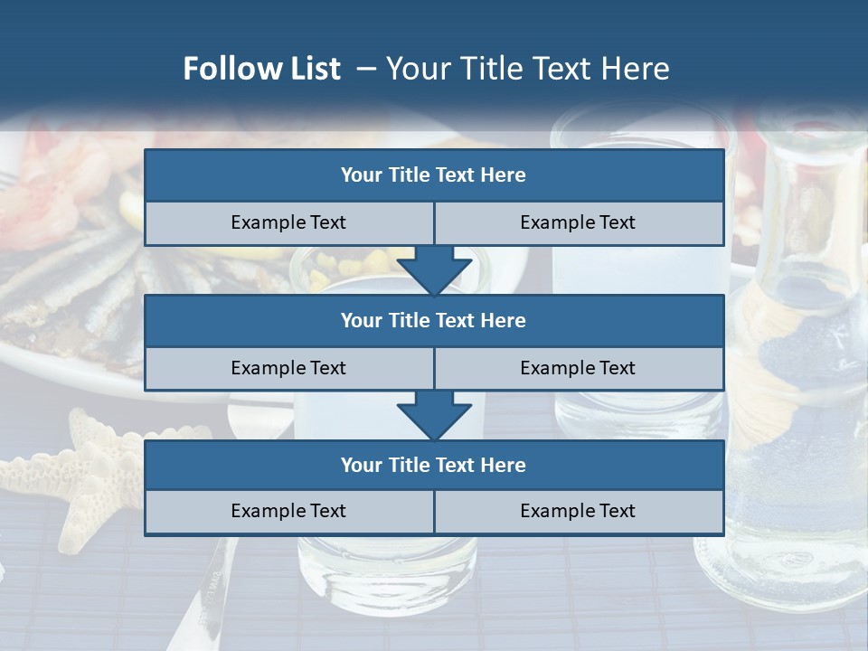 White Water Portrait PowerPoint Template