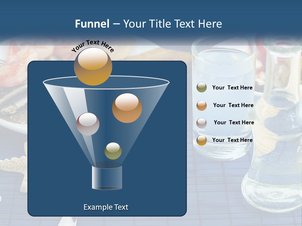 White Water Portrait PowerPoint Template