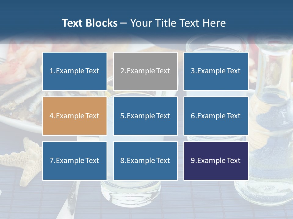 White Water Portrait PowerPoint Template