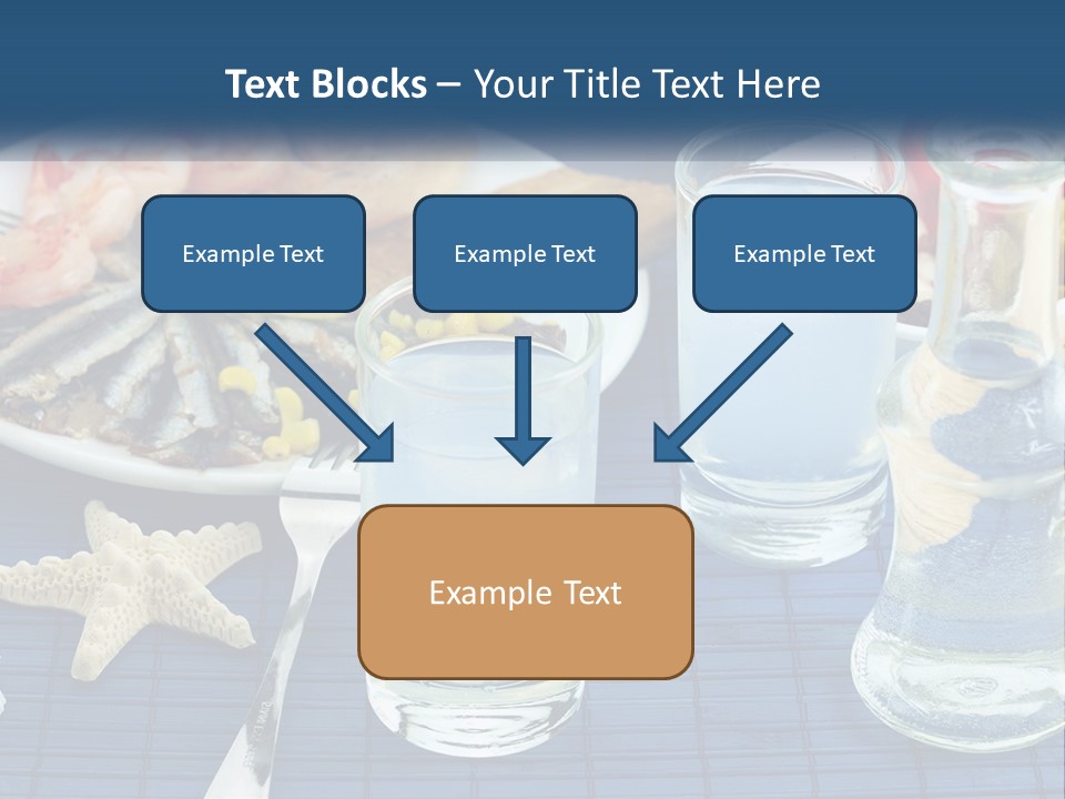 White Water Portrait PowerPoint Template