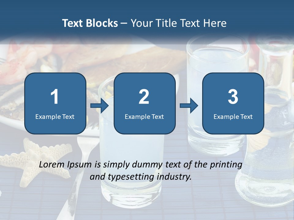 White Water Portrait PowerPoint Template