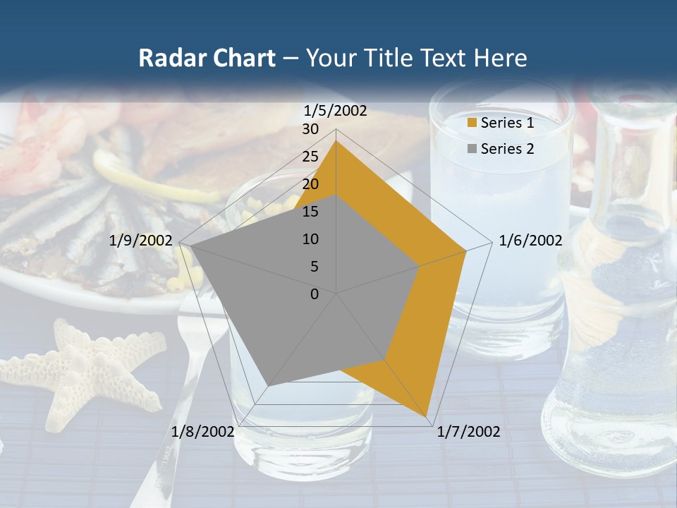 White Water Portrait PowerPoint Template