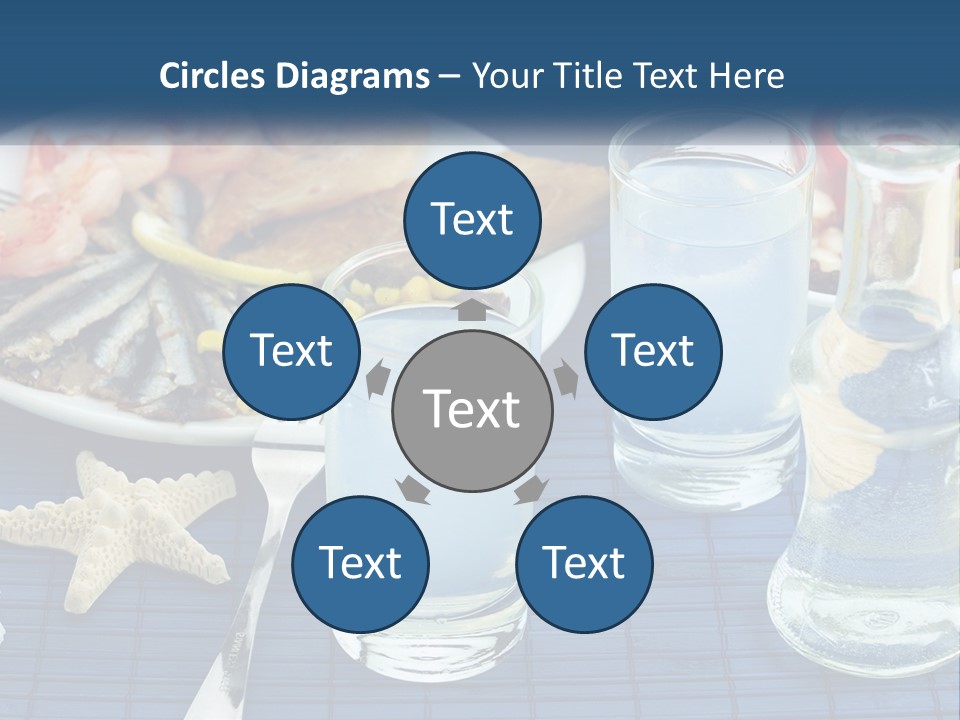 White Water Portrait PowerPoint Template