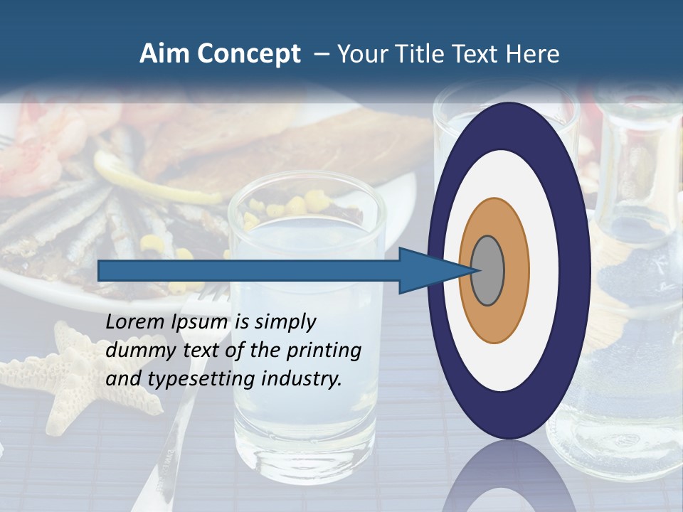 White Water Portrait PowerPoint Template