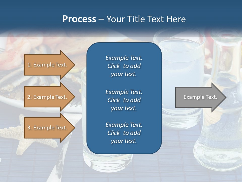 White Water Portrait PowerPoint Template