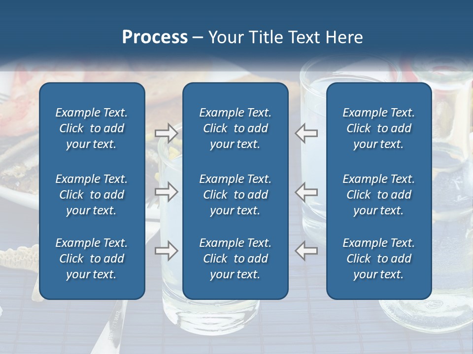 White Water Portrait PowerPoint Template