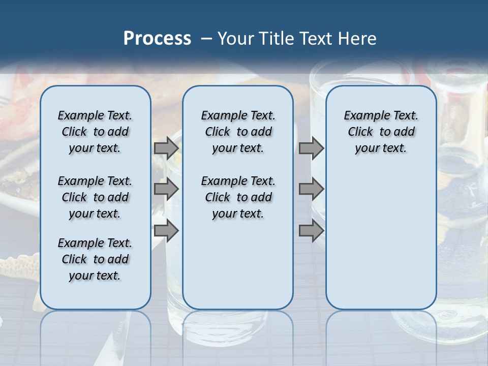 White Water Portrait PowerPoint Template