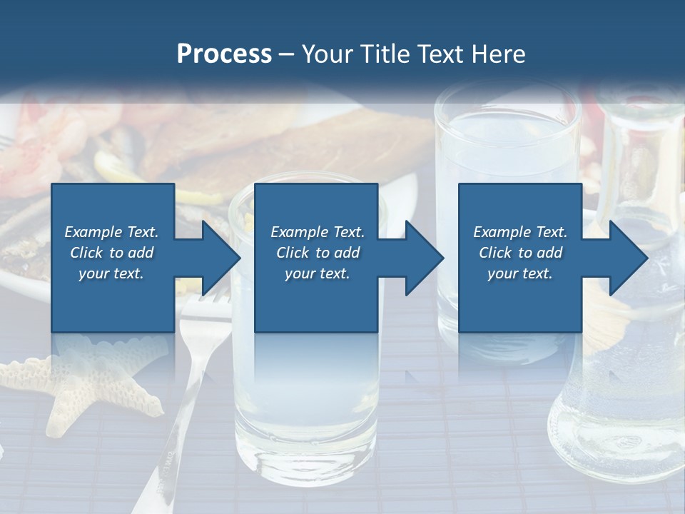 White Water Portrait PowerPoint Template