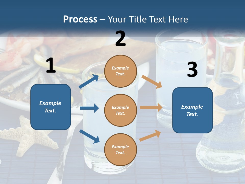 White Water Portrait PowerPoint Template