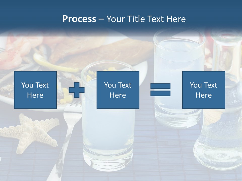 White Water Portrait PowerPoint Template