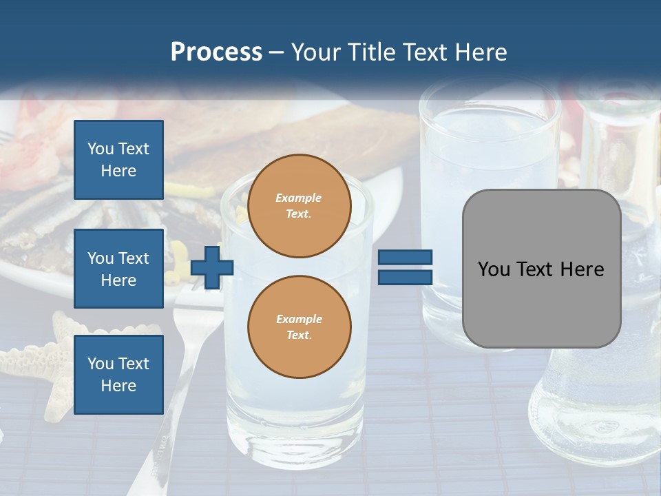 White Water Portrait PowerPoint Template
