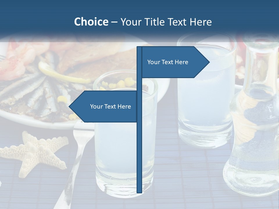 White Water Portrait PowerPoint Template