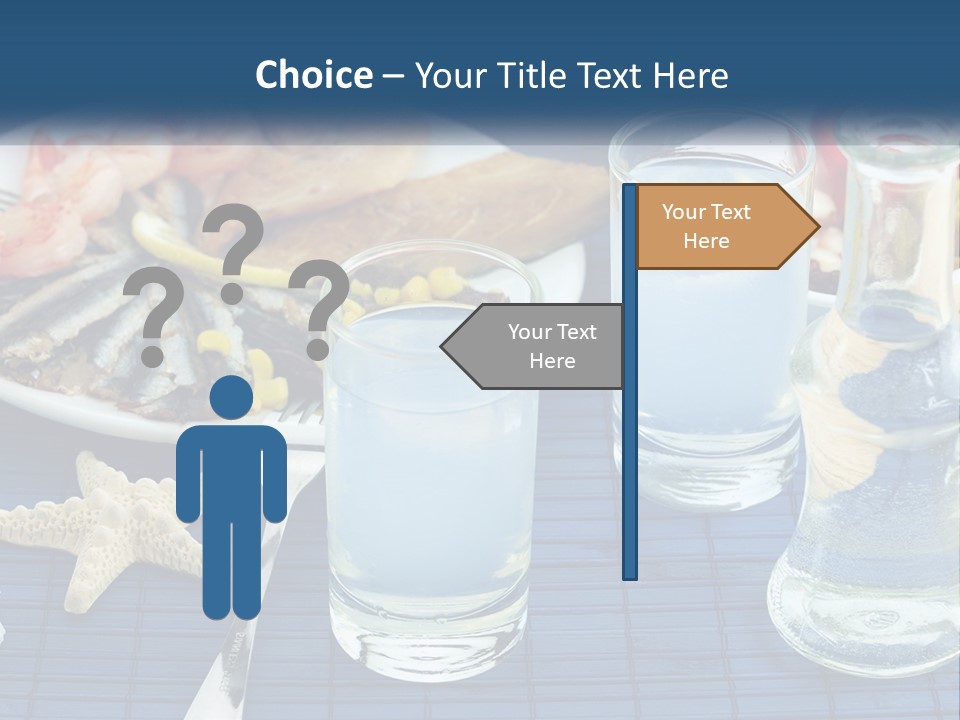 White Water Portrait PowerPoint Template