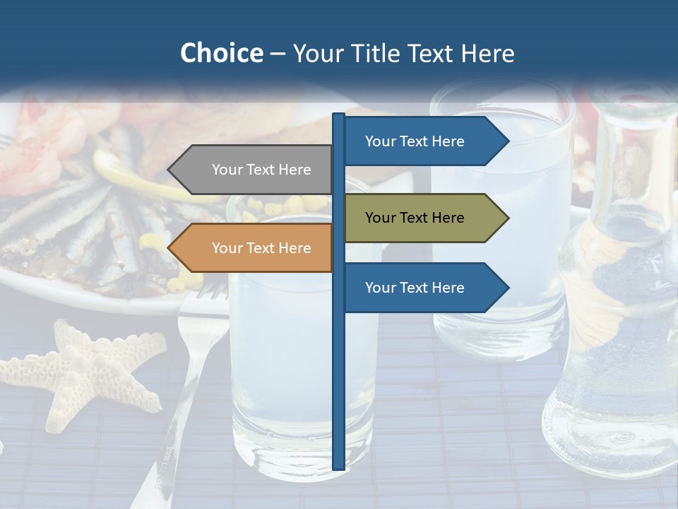 White Water Portrait PowerPoint Template