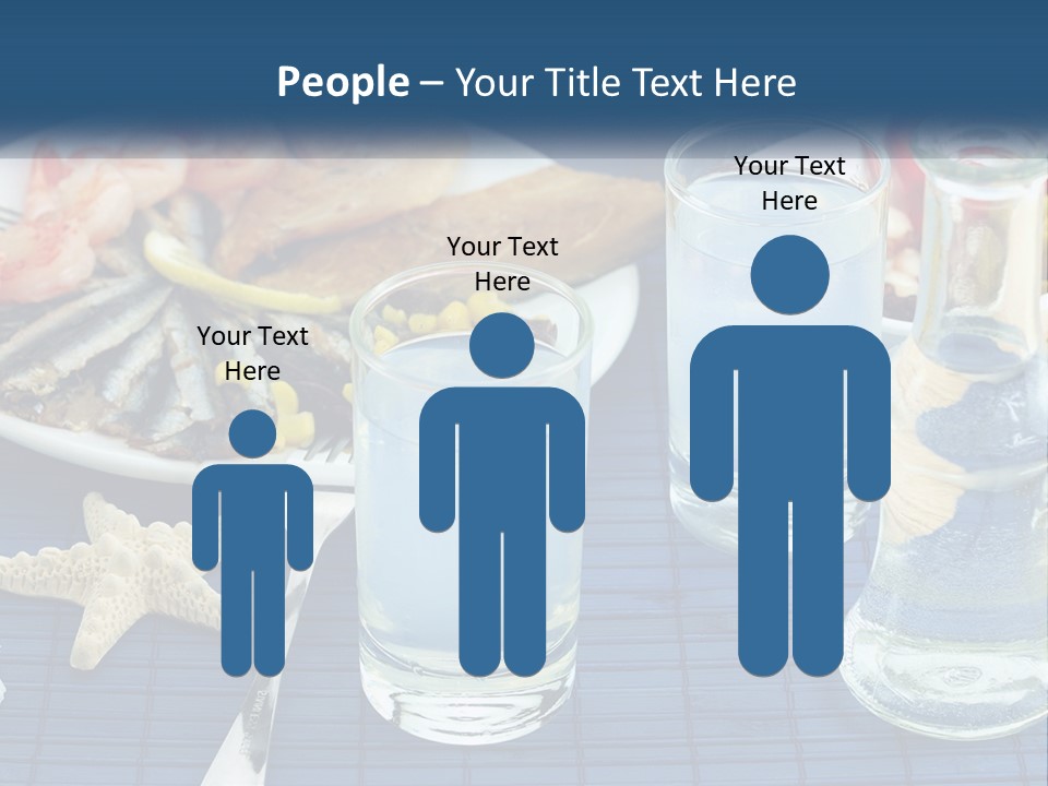 White Water Portrait PowerPoint Template