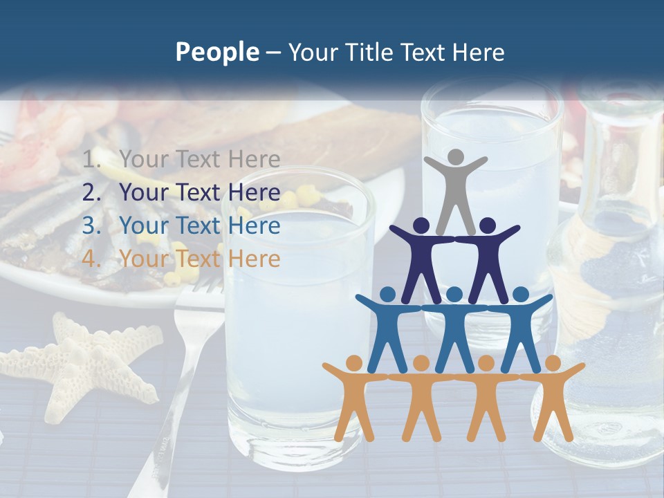 White Water Portrait PowerPoint Template