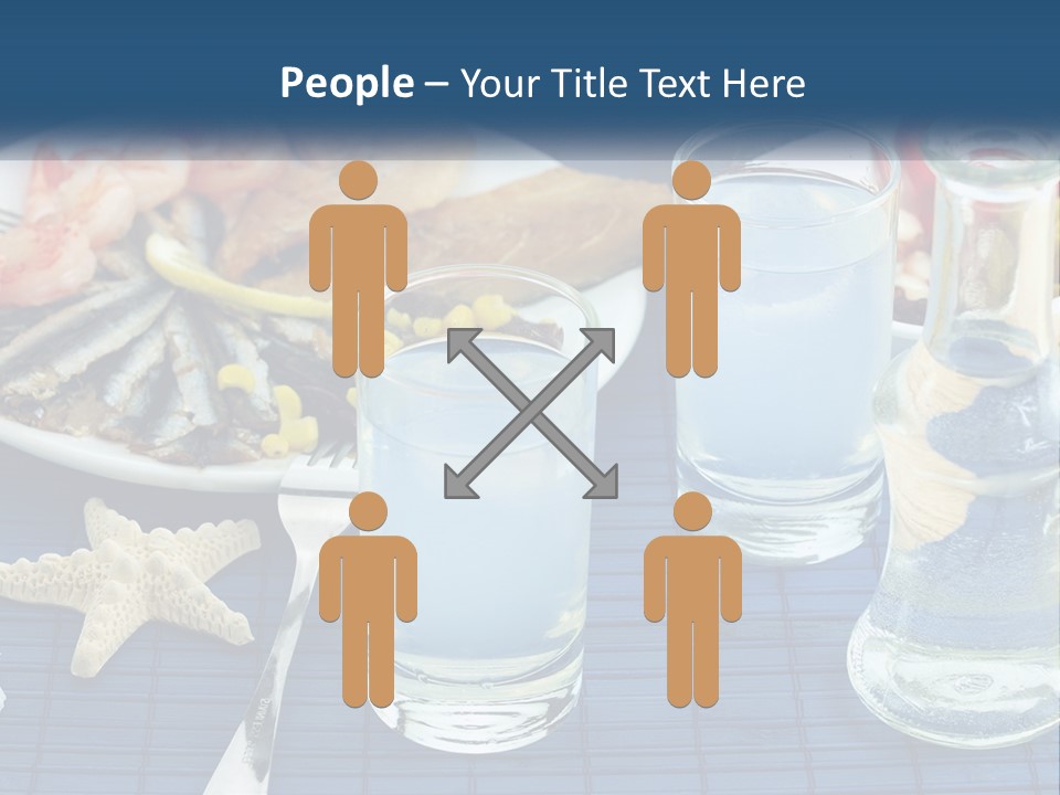 White Water Portrait PowerPoint Template