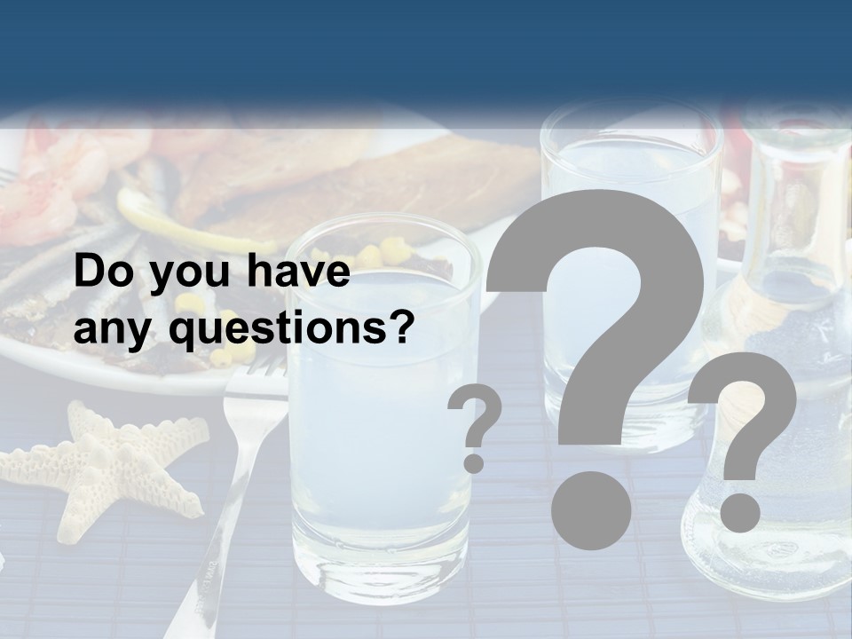 White Water Portrait PowerPoint Template