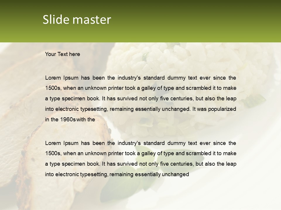 Daughter Portrait Family PowerPoint Template