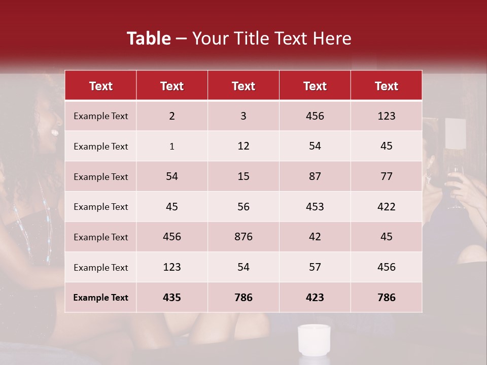 Sad Parent Daughter PowerPoint Template