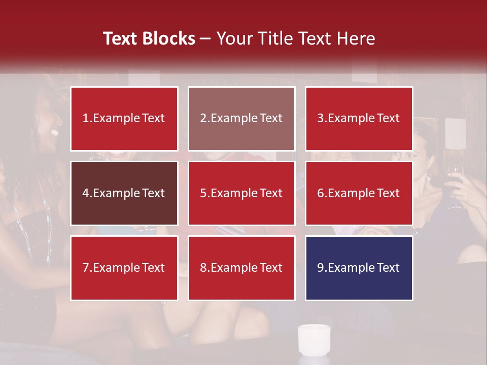 Sad Parent Daughter PowerPoint Template