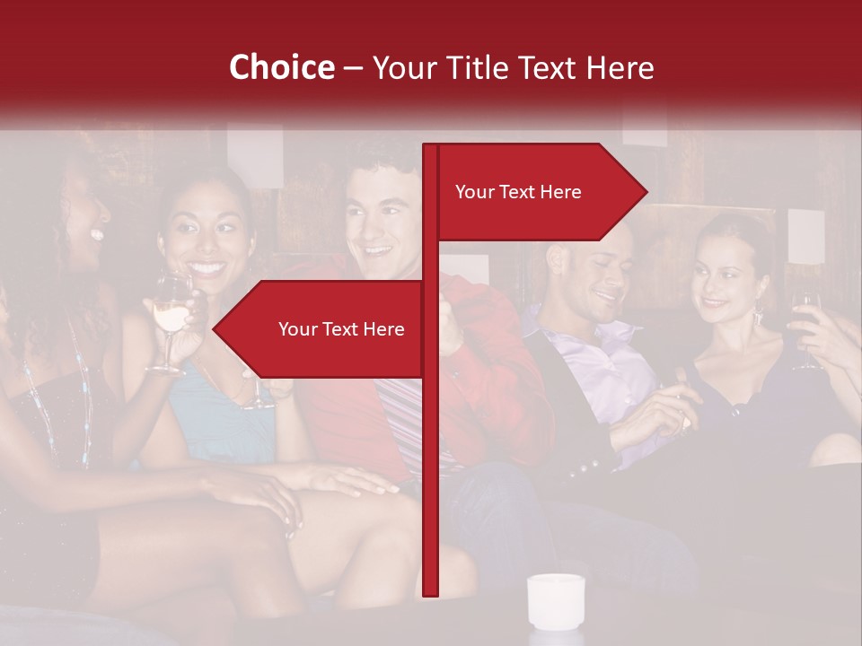 Sad Parent Daughter PowerPoint Template