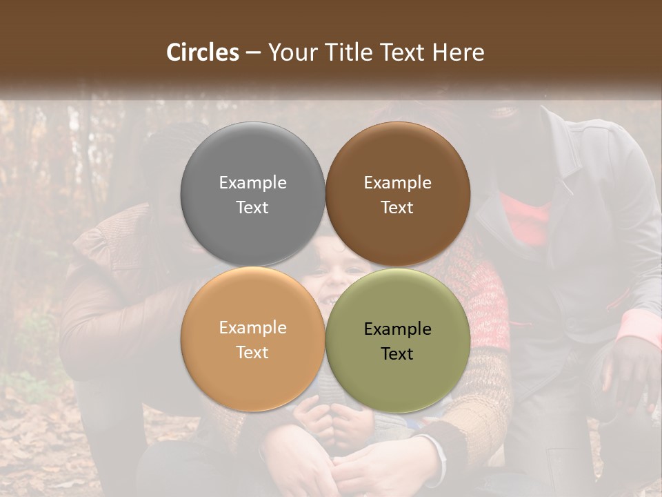 Water Sunset Standing PowerPoint Template