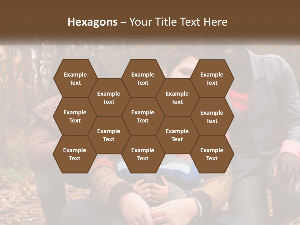 Water Sunset Standing PowerPoint Template