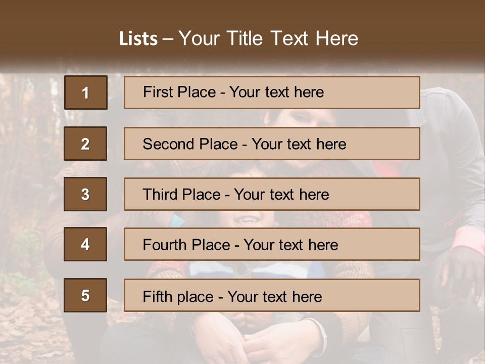 Water Sunset Standing PowerPoint Template