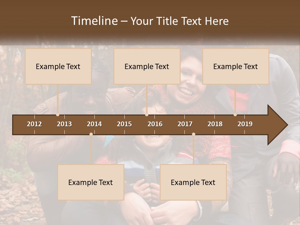 Water Sunset Standing PowerPoint Template