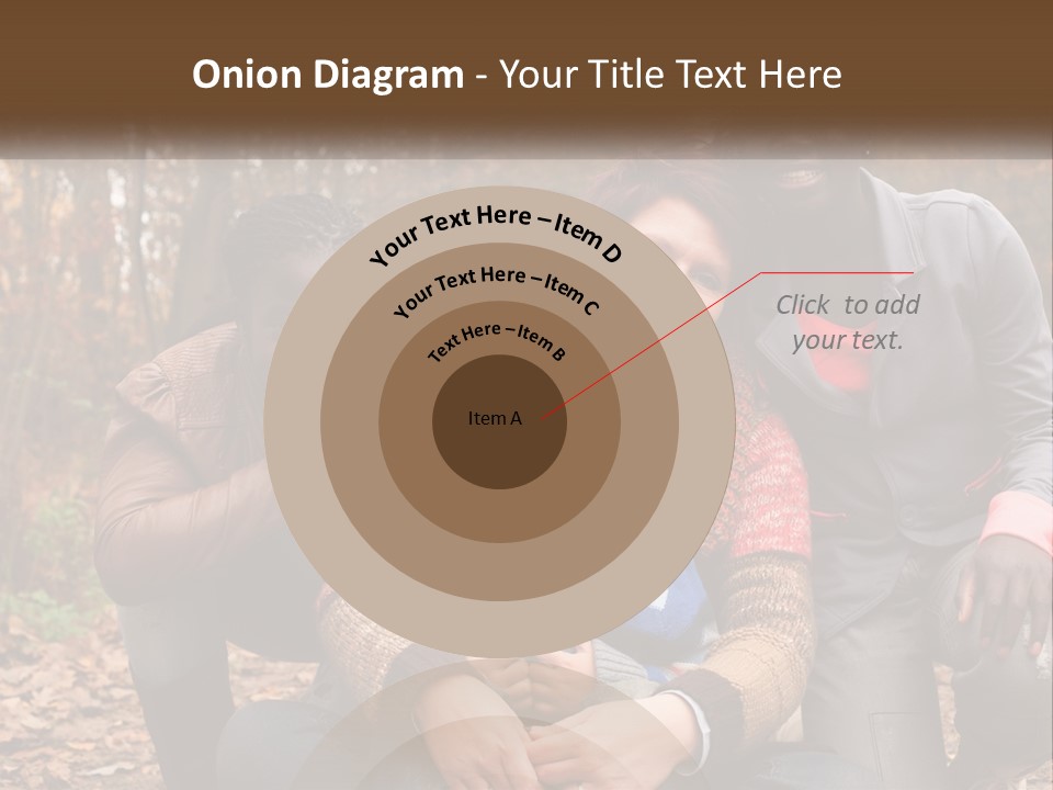 Water Sunset Standing PowerPoint Template