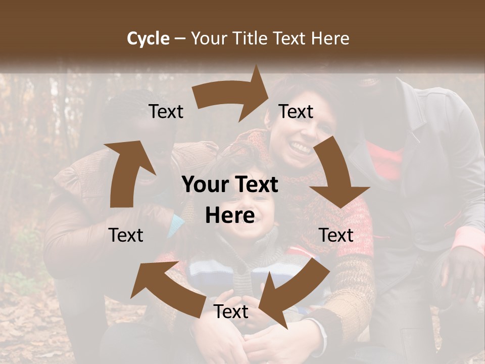 Water Sunset Standing PowerPoint Template