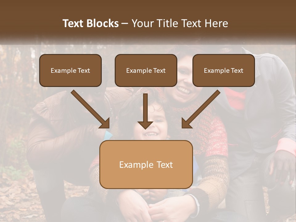 Water Sunset Standing PowerPoint Template
