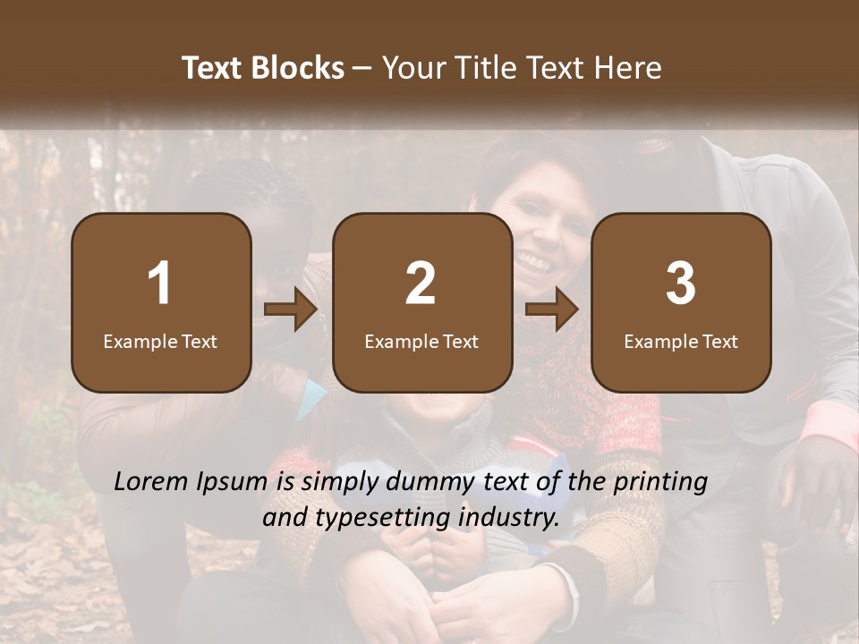 Water Sunset Standing PowerPoint Template