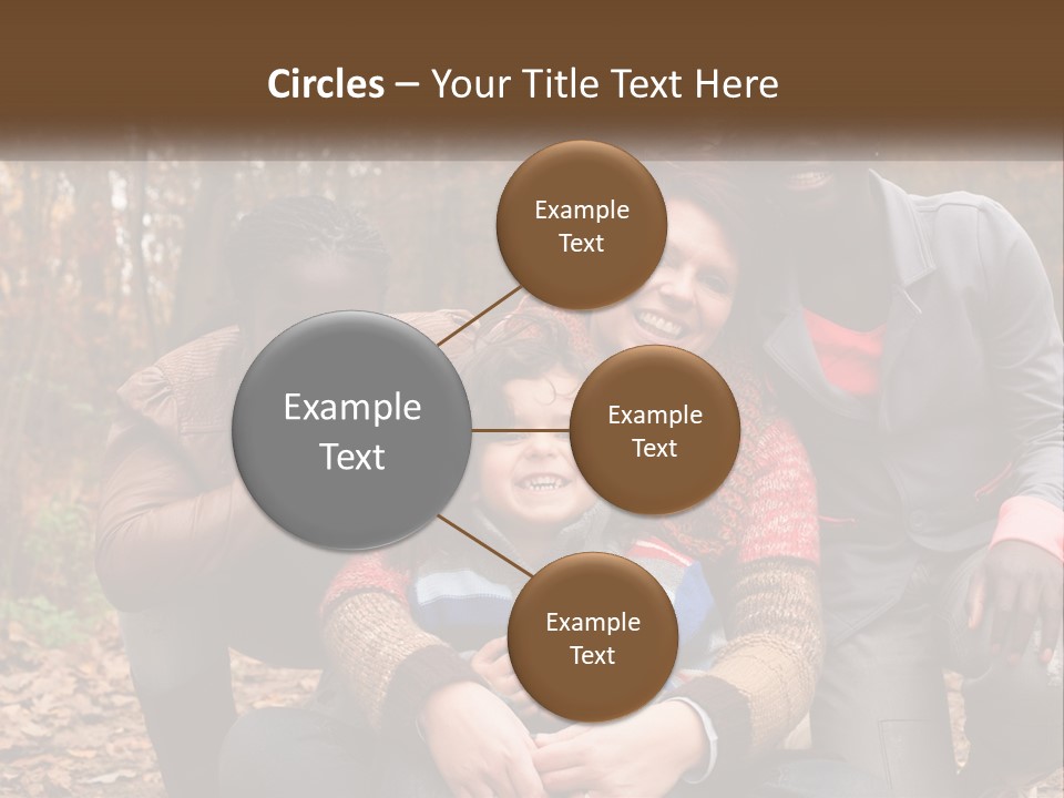 Water Sunset Standing PowerPoint Template