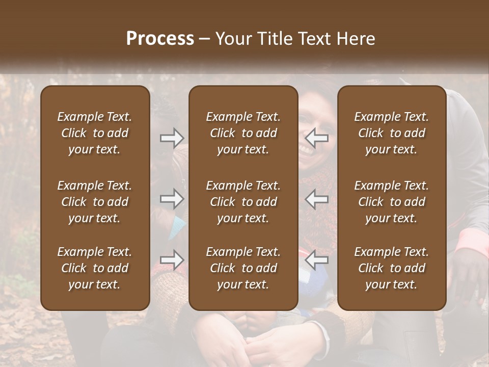 Water Sunset Standing PowerPoint Template
