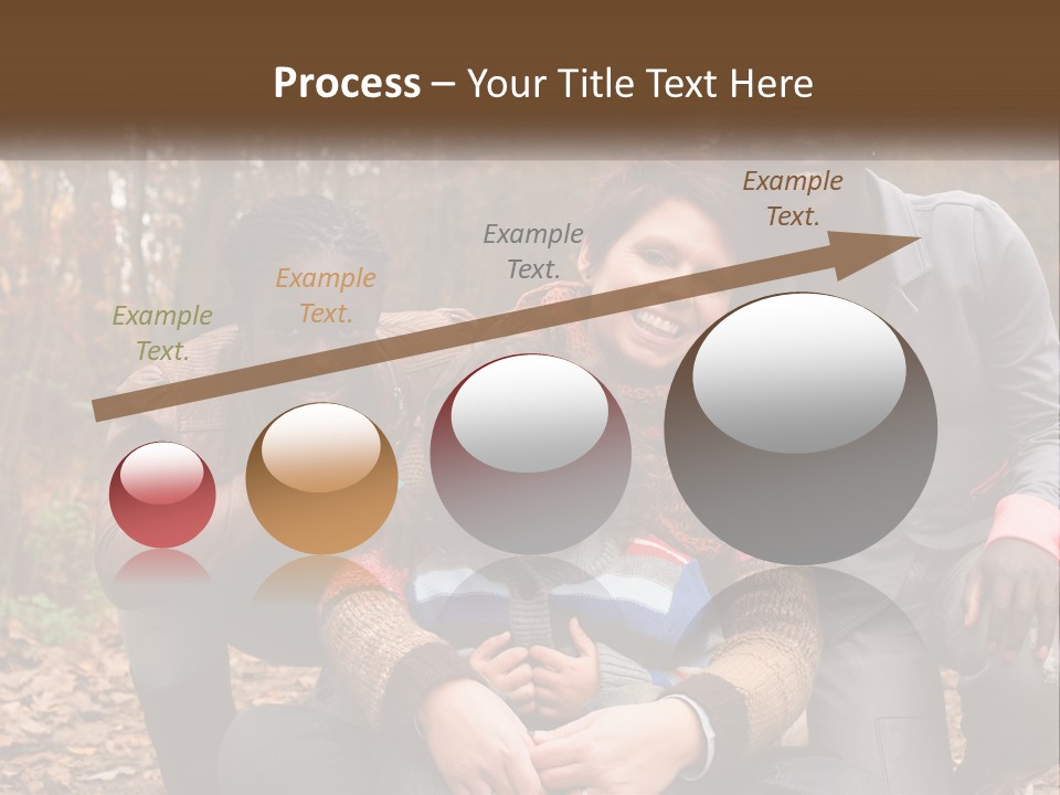 Water Sunset Standing PowerPoint Template