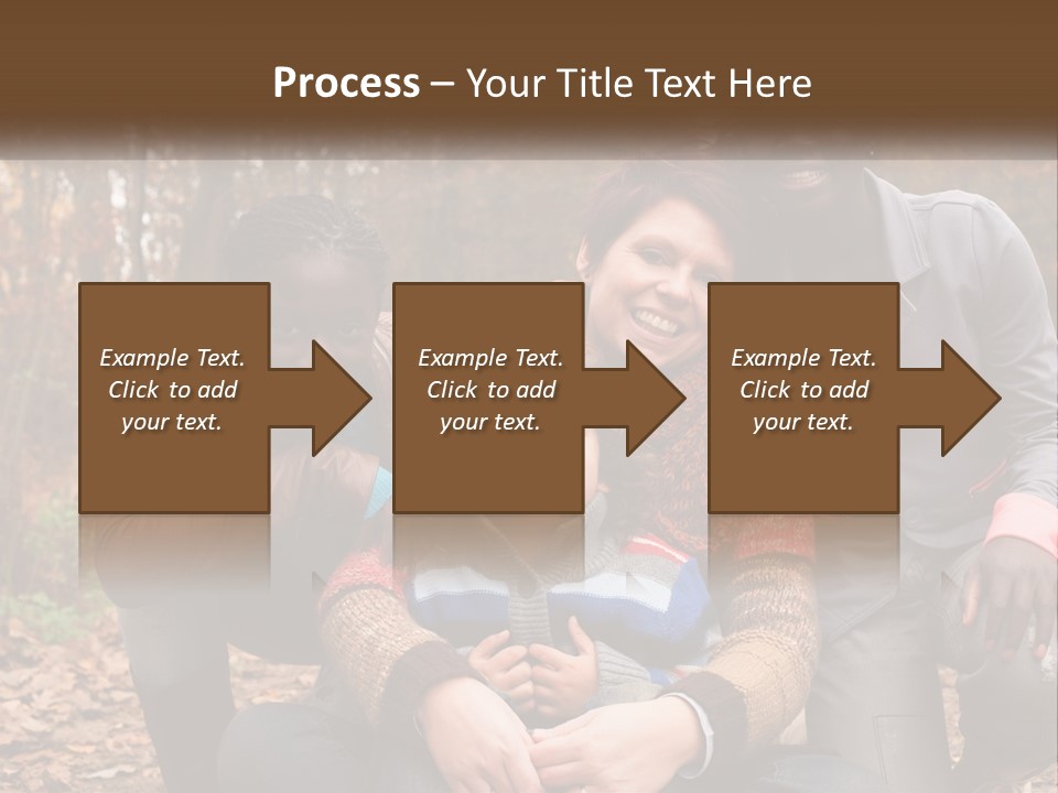 Water Sunset Standing PowerPoint Template