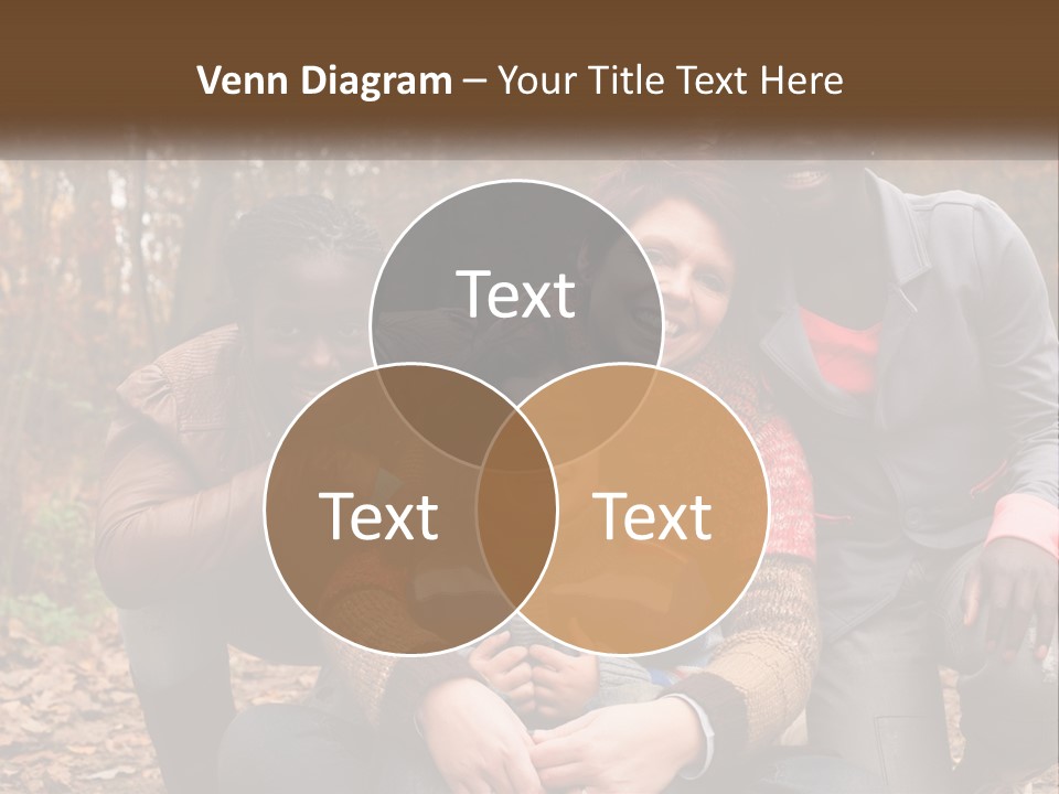 Water Sunset Standing PowerPoint Template