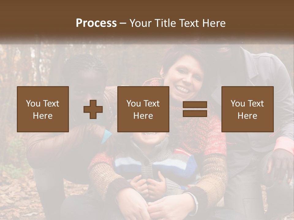 Water Sunset Standing PowerPoint Template