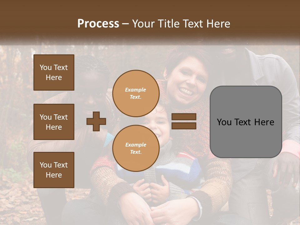 Water Sunset Standing PowerPoint Template