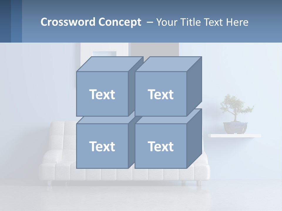 White Woman Elderly PowerPoint Template