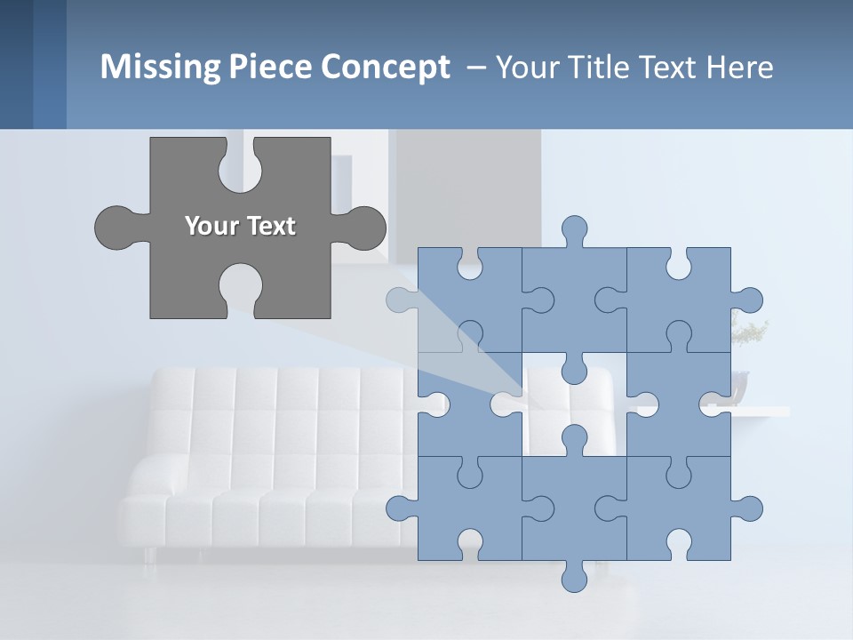 White Woman Elderly PowerPoint Template