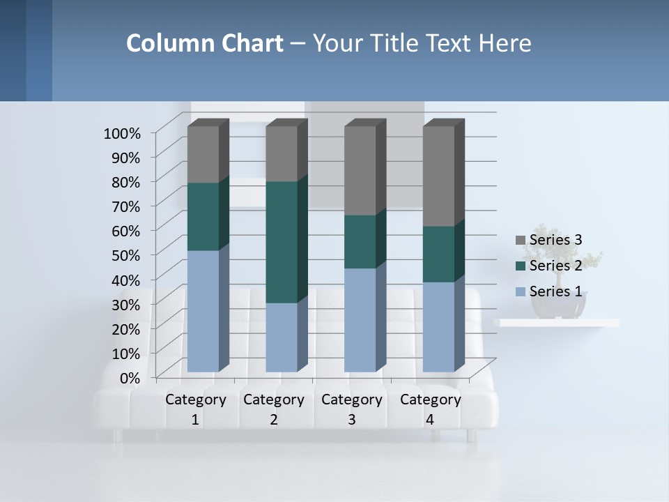 White Woman Elderly PowerPoint Template