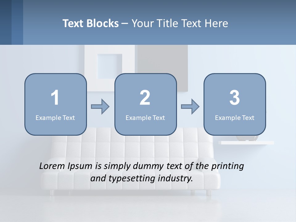 White Woman Elderly PowerPoint Template