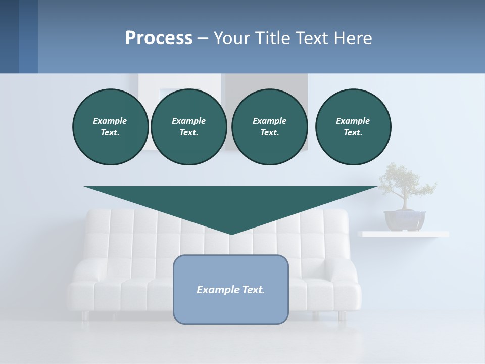 White Woman Elderly PowerPoint Template