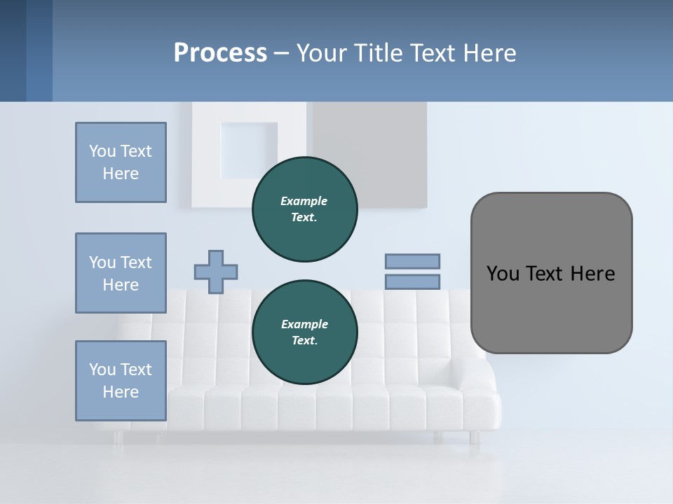White Woman Elderly PowerPoint Template