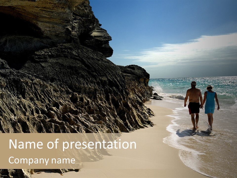 Old Lifestyle Ocean PowerPoint Template