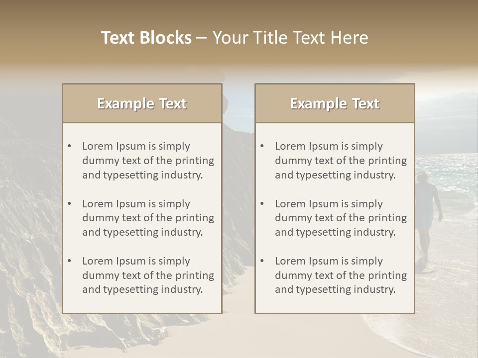 Old Lifestyle Ocean PowerPoint Template